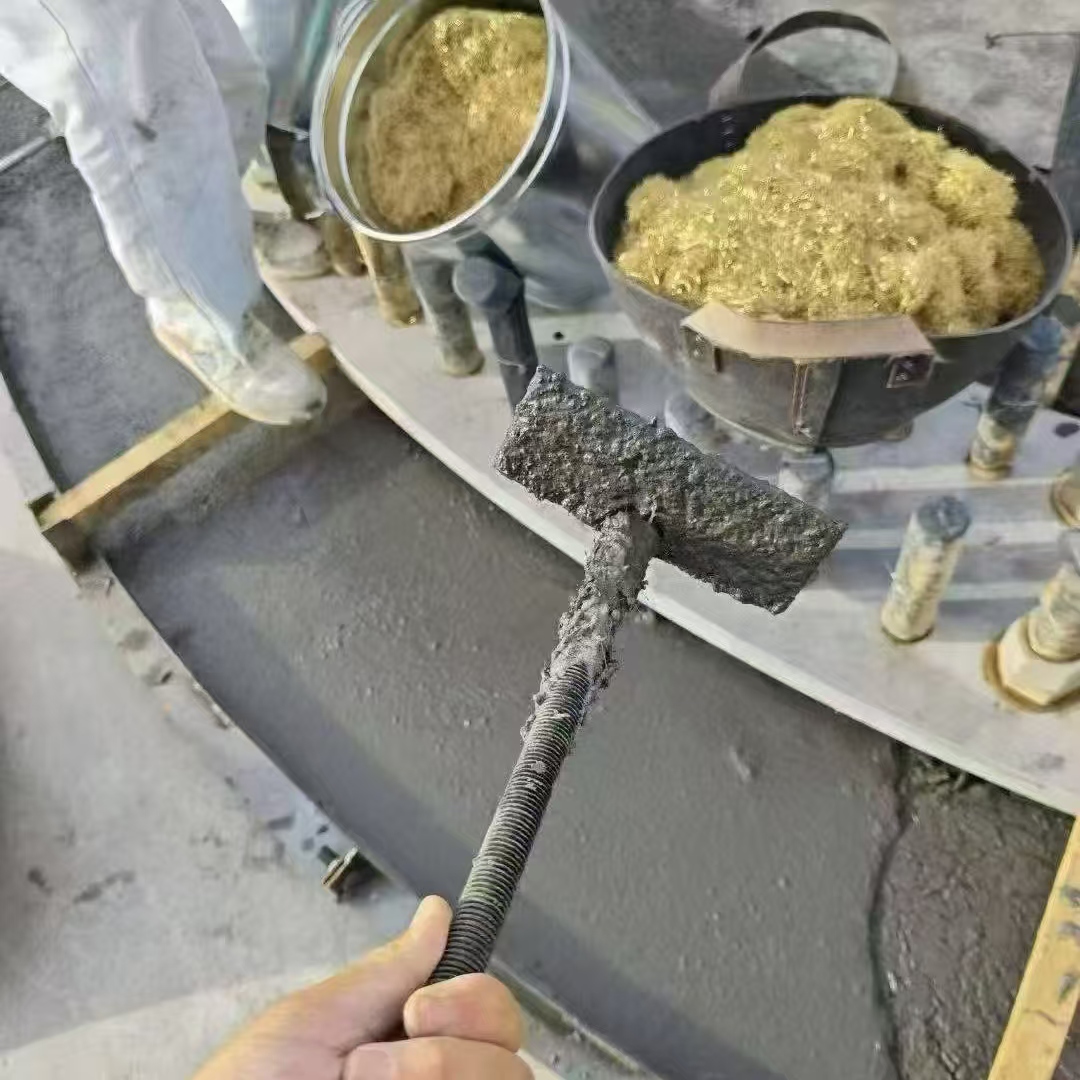和政C120钢纤维高强无收灌浆料 轧机压缩机汽轮机发电机锻压设备底座灌浆材料